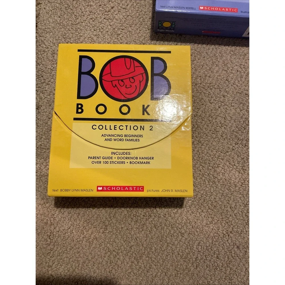 5x Bob Books Box Set. Sight Words Collection, Collections 1-3, And Rhyming Words